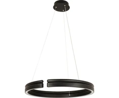 68W LED pakabinamas šviestuvas, šviečia į viršų ir į apačią, juodas, 2700/3000K, dimeriuojamas, 26163
