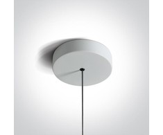 6W LED pakabinamas šviestuvas, baltas, 3000K, 63108A/W/W