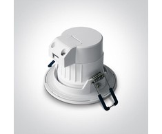 6W LED įleidžiamas šviestuvas, 3000K, 10106P/W/W