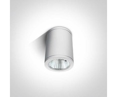 6W LED cilindro formos šviestuvas, baltas, 3000K, 67138C/W/W