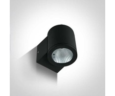 6W LED cilindro formos šviestuvas, juodas, 3000K, 67138E/B/W