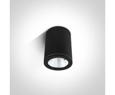 6W LED cilindro formos šviestuvas, juodas, 3000K, 67138C/B/W