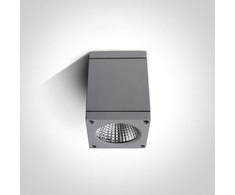 6W LED cilindro formos šviestuvas, pilkas, 3000K, 67138D/G/W
