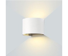 6W LED fasado šviestuvas OPTONICA, baltas, 3000K