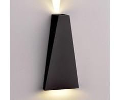 6W LED fasado šviestuvas OPTONICA, juodas, 3000K