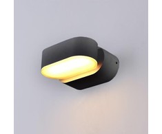 6W LED fasado šviestuvas OPTONICA, juodas, 3000K