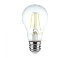 V-tac 6W LED filamentinė lemputė, E27, A60, 3000K