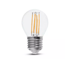 V-tac 6W LED filamentinė lemputė, E27, G45, 4000K