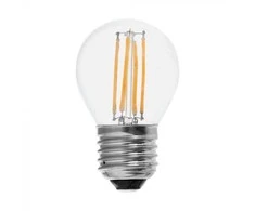 V-tac 6W LED filamentinė lemputė, G45, E27, 6500K