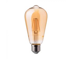 V-tac 6W LED filamentinė lemputė, ST64, E27, gintaro sp. stiklu, 2200K