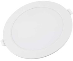 6W LED įleidžiama panelė, balta, 2700K, 120mm