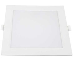 6W LED įleidžiama panelė, balta, 6000K, 120x120mm