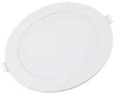 6W LED įleidžiama panelė, balta, 6000K, 120mm