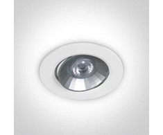 6W LED įleidžiamas pakreipiamas šviestuvas, 3000K, 11106K/W