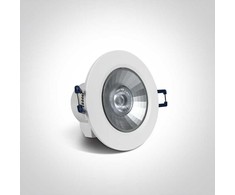 6W LED įleidžiamas pakreipiamas šviestuvas, 3000K, 11106K/W