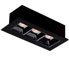6W LED įleidžiamas šviestuvas ADEN, juodas, 3000K, 4281700