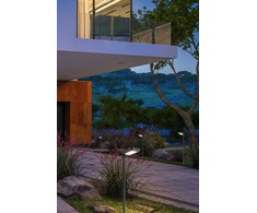 6W LED įsmeigiamas lauko šviestuvas DIEGO, matinės juodos sp., 3000K, IP65, galimas paviršinis/įsmeigiamas montavimas, 4293300