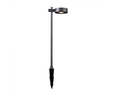 V-tac 6W LED įsmeigiamas lauko šviestuvas, juodas, 3000K