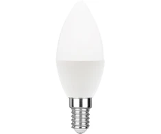 6W LED lemputė, balta, E14, 2700K