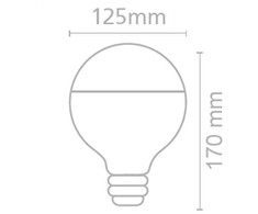 6W LED lemputė, E27, 2700K, ACB62605