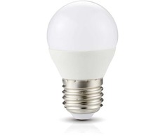 6W LED lemputė, E27, 6000K