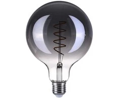 6W LED lemputė, E27, dūmų sp., 2200K, dimeriuojama