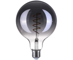 6W LED lemputė, E27, dūmų sp., 2200K, dimeriuojama