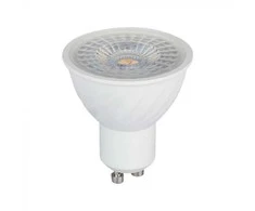 6W LED lemputė, GU10, balta, 6500K, SAMSUNG CHIP