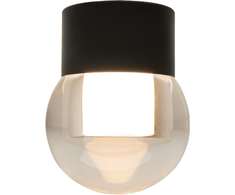 6W LED lubinis šviestuvas, juodas, 3000K, 25306