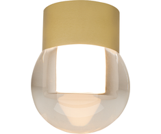 6W LED lubinis šviestuvas, matinės aukso sp., 3000K, 25308