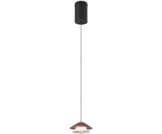 6W LED pakabinamas šviestuvas ATREO, raudonas