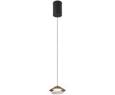 6W LED pakabinamas šviestuvas ATREO, rudas