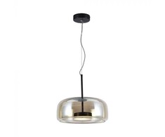 V-tac 6W LED pakabinamas šviestuvas, gintaro/juodos sp., 3000K