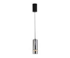6W LED pakabinamas šviestuvas, juodos/dūmų sp., 3000K, dimeriuojamas, 2533