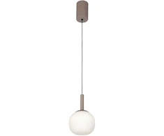 6W LED pakabinamas šviestuvas MONTES, rudos/baltos sp., 3000/4000/6000K