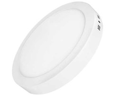 6W LED paviršinė panelė, balta, 4500K
