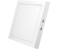6W LED paviršinė panelė, balta, 4500K