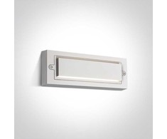 6W LED paviršinis fasado šviestuvas, baltas, 3000K, 67502B/W/W
