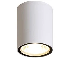 Lubinis šviestuvas 6W LED paviršinis fasado šviestuvas FANO 4K, baltas, 4000K