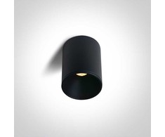 6W LED paviršinis šviestuvas, juodas, 3000/3500/4000K, 12106E/B/V