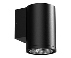 6W LED sieninis fasado šviestuvas SPOT ROUND, juodas, 3000K, 24°, IP65