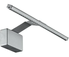 6W LED sieninis šviestuvas ALCOR, sidabro sp., 3000K