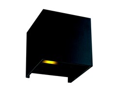 6W LED sieninis šviestuvas GREG, juodas, 3000K, 4188801