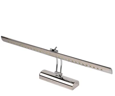 6W LED sieninis šviestuvas HOROZ, (LED SMD), chromas, (4200K) natūraliai balta
