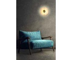 6W LED sieninis šviestuvas LUSSO, baltas/aukso sp., 3000K, 4295300