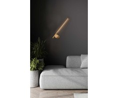 Viokef 6W LED sieninis šviestuvas NOVITA, aukso sp., 3000K, 4293001