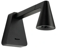 6W LED sieninis šviestuvas - skaitymo lempa, juodas, 2700/3000K, 2694