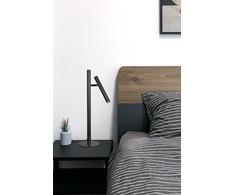 Viokef 6W LED stalo šviestuvas CORSO, juodas, 3000K, dimeriuojamas, 4294201