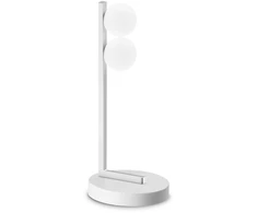 Ideal Lux 6W LED stalo šviestuvas PING PONG, baltas, 3000K, 328294