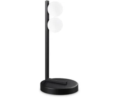 Ideal Lux 6W LED stalo šviestuvas PING PONG, juodas, 3000K, 313320